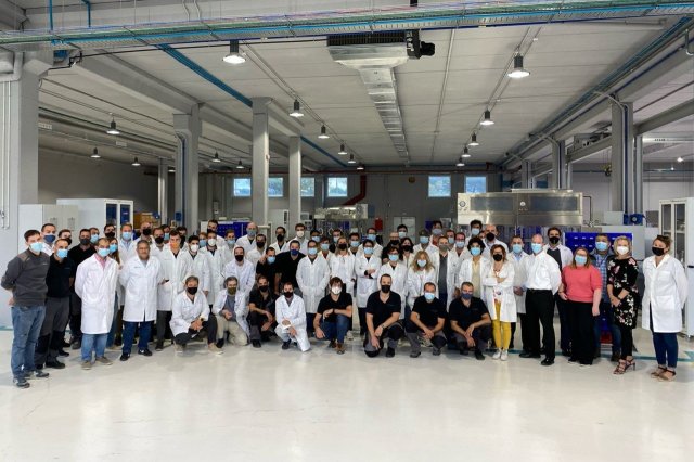 A group photo of the SP team.