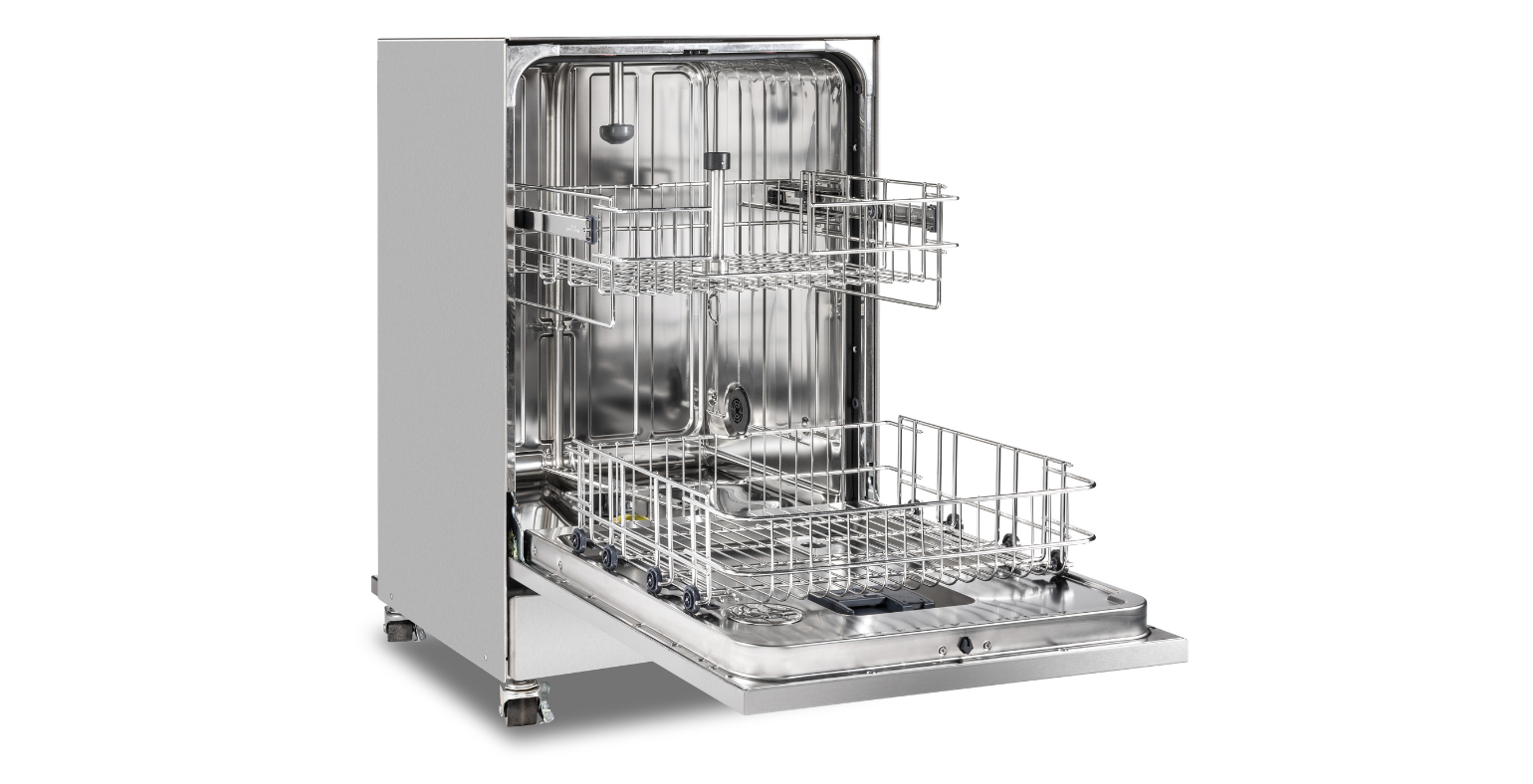 Hotpack IonWasher undercounter and mobile glassware washer opened.